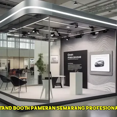 stand booth pameran semarang profesional